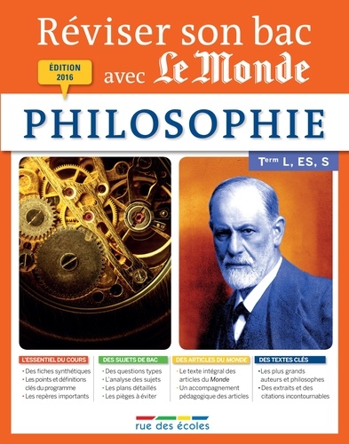 Philosophie Tle, séries L, ES, S  Edition 2016 - Occasion