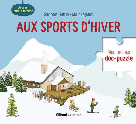 Aux sports d'hiver. Avec un puzzle surprise