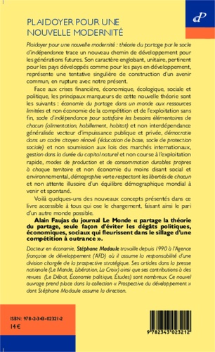 Plaidoyer pour une nouvelle modernité. Théorie du partage par le socle d'indépendance