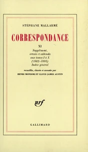 Supplément, errata et addenda aux tomes I à X (1862-1898)