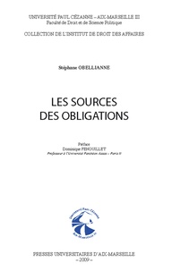 Stéphane Obellianne - Les sources des obligations.