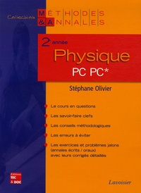 Stéphane Olivier - Physique 2e année PC*-PC.