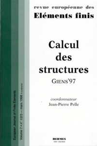 REVUE EUROPEENNE DES ELEMENTS FINIS VOLUME 8 NUMERO 1-2-3 1998 : CALCUL DES STRUCTURES.pdf