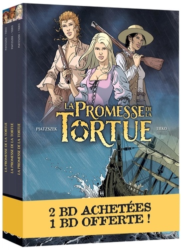 La Promesse de la Tortue Histoire complète Pack en 3 volumes : Tomes 1, 2 et 3. Dont le tome 1 offert