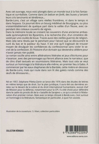 Le temps s'écoule à Barde-Lons. Retraits amoureux, ou les avatars d'Emilienne - Occasion