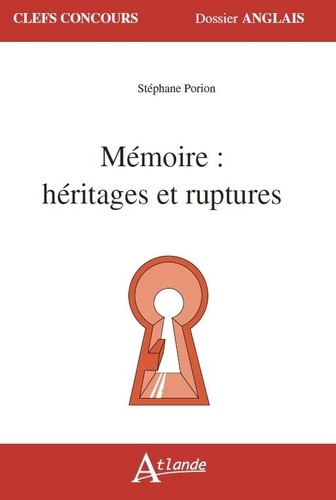 Stéphane Poiron et Charlotte Barcat - Mémoire : héritages et ruptures.