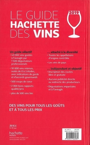 Guide Hachette de vins  Edition 2019
