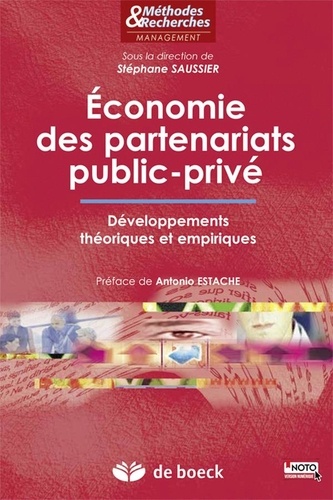 Economie des partenariats public-privé. Développements théoriques et empiriques