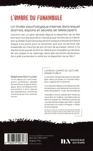 L'ombre du funambule de Stéphane Schmucker - Grand Format - Livre - Decitre