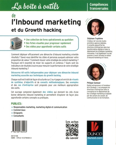 La boîte à outils de l'inbound marketing et du growth hacking