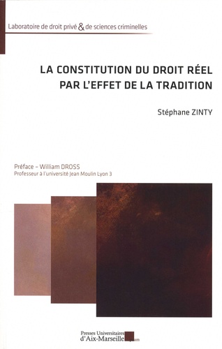 La constitution du droit réel par l'effet de la tradition