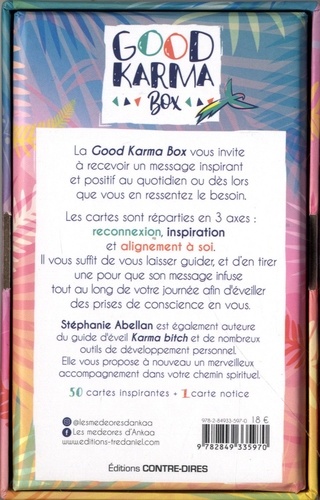 Good Karma Box. 50 cartes 100% pensées positives