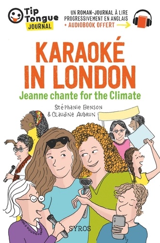 Karaoké in London. Jeanne chante for the Climate