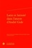 Latin et latinité dans l'oeuvre d'André Gide