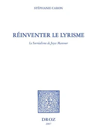 Réinventer le lyrisme