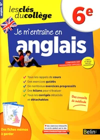 Je m'entraîne en anglais 6e