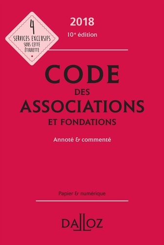 Stéphanie Damarey - Code des associations et fondations annoté & commenté.