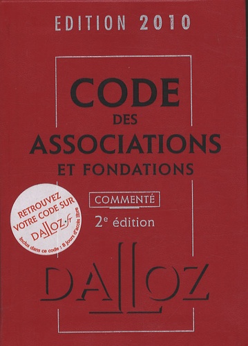 Stéphanie Damarey et Thierry Guillois - Code des associations et fondations.