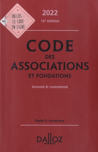 Stéphanie Damarey - Code des associations et fondations - Annoté & commenté.