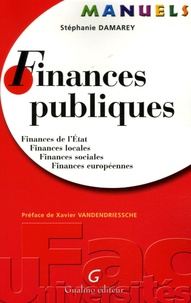 Stéphanie Damarey - Finances publiques - Finances de l'Etat-Finances locales-Finances sociales-Finances européennes.