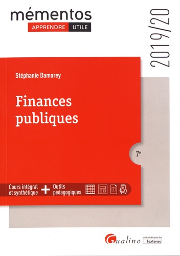 Finances publiques  Edition 2019-2020