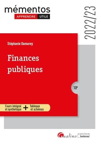 Finances publiques  Edition 2022-2023