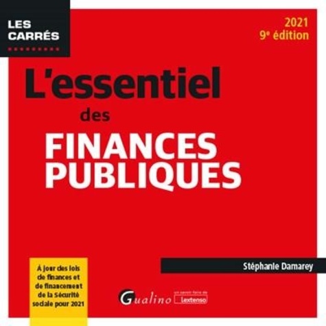 L'essentiel des finances publiques  Edition 2021