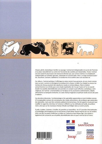 Cherchez la petite bête. L’animal au haut Moyen Age - Actes des 37e Journées internationales d'archéologie mérovingienne Saint-Dizier (Haute-Marne) 5-8 octobre 2016