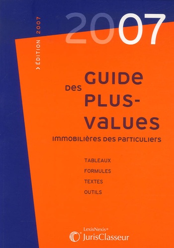 Stéphanie Durteste et Sophie Gonzalez-Moulin - Guide des plus-values immobilières des particuliers.