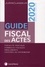 Guide fiscal des actes. Deuxième semestre 2020