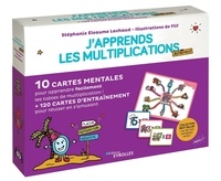 Stéphanie Eleaume Lachaud et  Filf - J'apprends les multiplications autrement - 10 cartes mentales pour apprendre facilement les tables de multiplication + 120 cartes d'entraînement pour réviser en s'amusant.