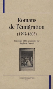 Romans de l'émigration (1797-1803)