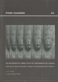 Stéphanie Huysecom-Haxhi - Les figurines en terre cuite de l'Artémision de Thasos - Artisanat et piété populaire à l'époque de l'archaïsme mûr et récent, 2 volumes.