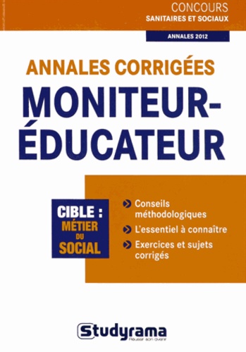 Stéphanie Jaubert - Annales corrigées Moniteur-Educateur.