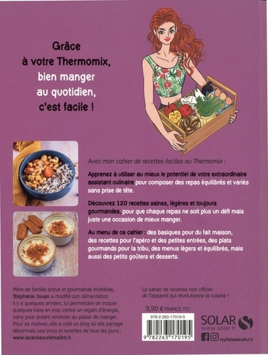 Mon Cahier De Recettes Faciles Au Thermomix De Stephanie Jouan Grand Format Livre Decitre
