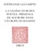 La chaîne d'or des poètes. Présence de Macrobe dans l'Europe humaniste