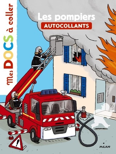 Stéphanie Ledu - Les Pompiers - Autocollants.