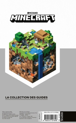 Minecraft, la collection des guides. Le guide Nether & Ender ; Le guide Redstone ; Le guide Création ; Le guid Exploration