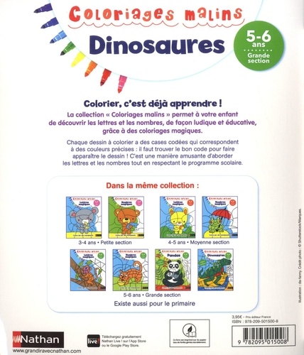 Dinosaures Lettres et nombres GS