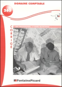Domaine comptable Bac professionnel secrétariat 2ème année. - Corrigé.pdf