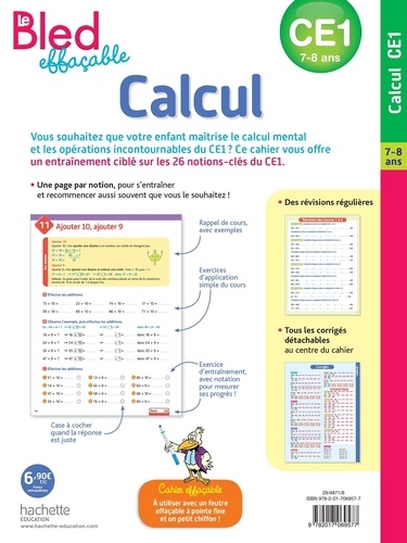 Calcul CE1  Edition 2019