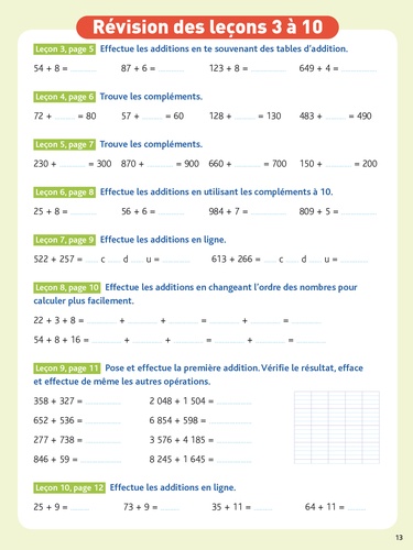 Calcul CE2  Edition 2019