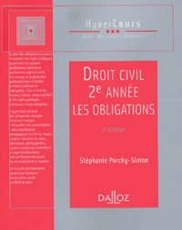 Stéphanie Porchy-Simon - Droit civil 2e année - Les obligations.
