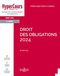 Télécharger des ebooks au format texte Droit des obligations  - Droit civil 2e année in French