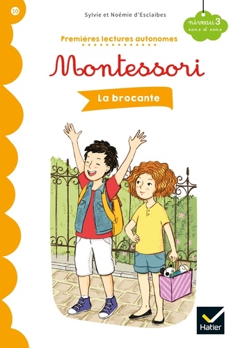Premières lectures autonomes Montessori Niveau 3 - La Brocante