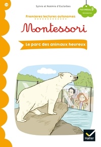 Premières lectures autonomes Montessori Niveau 3 - Le zoo des animaux heureux.