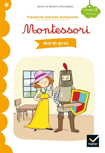 Premières lectures autonomes Montessori Niveau 3 - Mardi gras