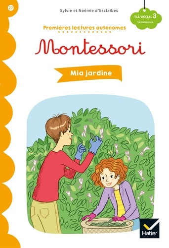 Premières lectures autonomes Montessori Niveau 3 - Mia jardine