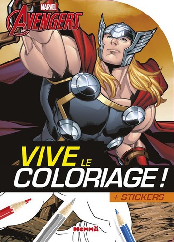 Stéphanie Sojic - Marvel Avengers Thor - + stickers.