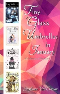 Tiny Glass Umbrellas In January
